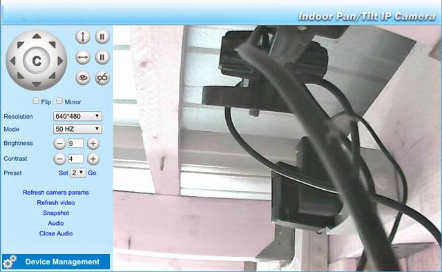 Screenshot Foscam IP Cam Software